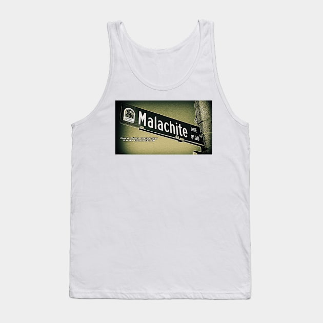 Malachite Avenue, Rancho Cucamonga, California Tank Top by MistahWilson